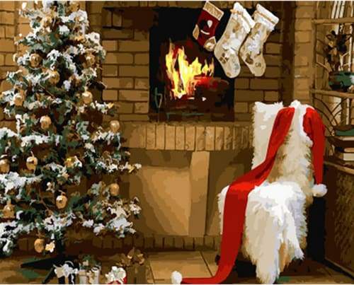 Dipingere con i numeri - Albero Di Natale