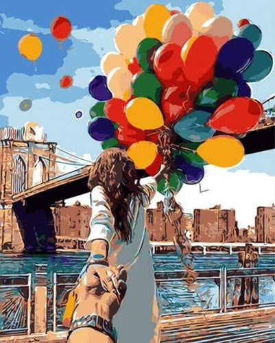 Dipingere con i numeri - Palloncini Colorati