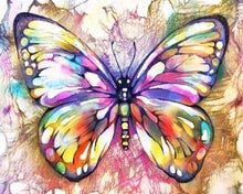 Carica l&#39;immagine nel visualizzatore di Gallery, Dipingere con i numeri - La Farfalla Colorata
