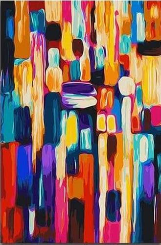 Dipingere con i numeri - Persone Colorate