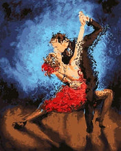 Carica l&#39;immagine nel visualizzatore di Gallery, Dipingere con i numeri - Tango Pazzo