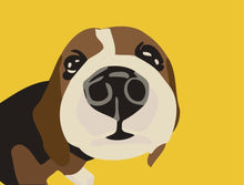 Carica l&#39;immagine nel visualizzatore di Gallery, Dipingere con i numeri Bambini - Testa Di Cagnolino