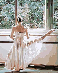 Dipingere con i numeri - Ballerino Al Bar