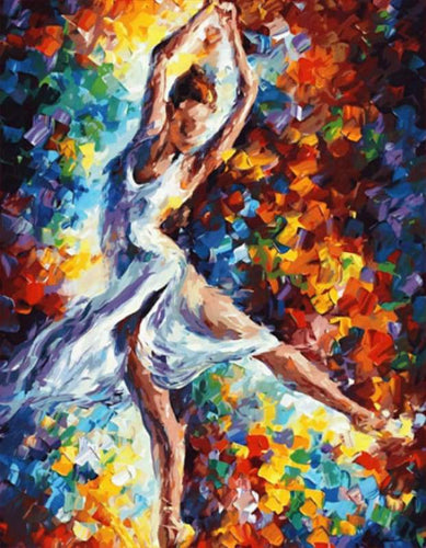 Dipingere con i numeri - Ballerino In Movimento