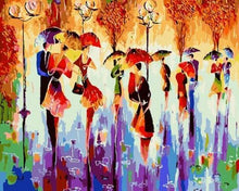 Carica l&#39;immagine nel visualizzatore di Gallery, Dipingere con i numeri - Ballerini Sotto La Pioggia