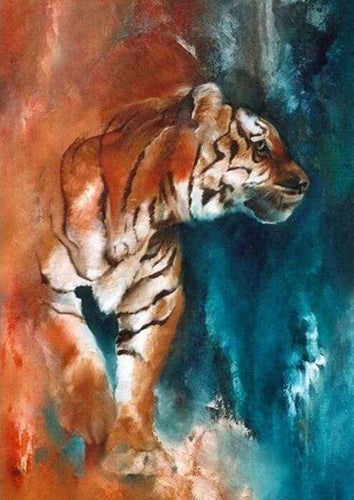 Diamond Painting - Tigre Astratta