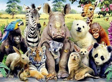 Carica l&#39;immagine nel visualizzatore di Gallery, Diamond Painting - Tutti Gli Animali