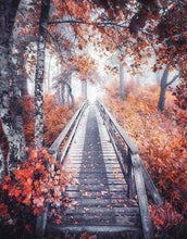 Carica l&#39;immagine nel visualizzatore di Gallery, Diamond Painting - Sentiero D&#39;Autunno