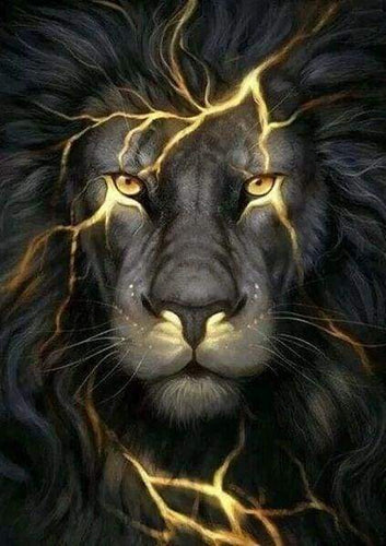 Diamond Painting - Leone Nero