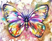 Carica l&#39;immagine nel visualizzatore di Gallery, Diamond Painting - Farfalla E Colori