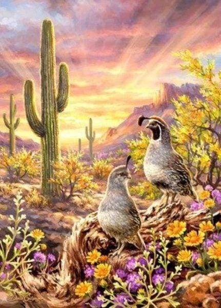 Diamond Painting - Cactus E Animali
