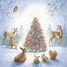 Carica l&#39;immagine nel visualizzatore di Gallery, Diamond Painting - Albero Di Natale E Animali