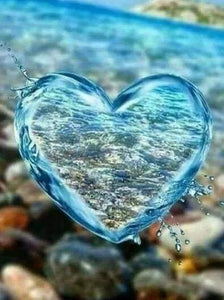 Diamond Painting - Cuore Chiaro