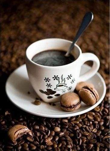 Diamond Painting - Caffè E Macarons