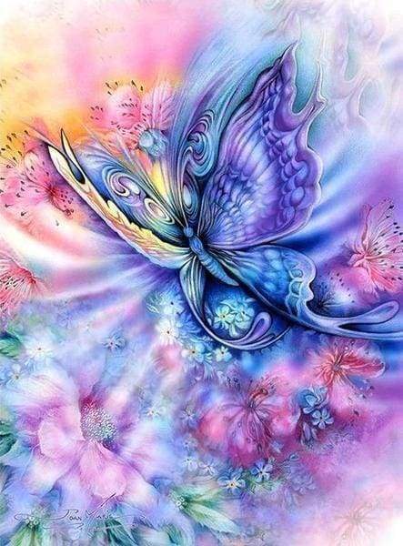 Diamond Painting - La Farfalla Colorata