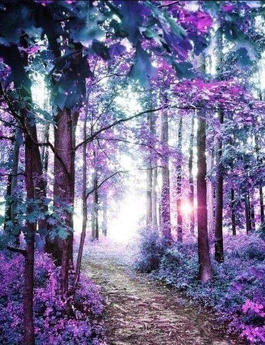 Diamond Painting - Foresta Colorata