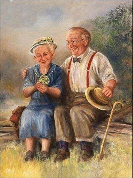 Diamond Painting - Coppia Su Una Panchina