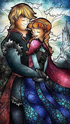 Diamond Painting - Coppia Di Vetrate