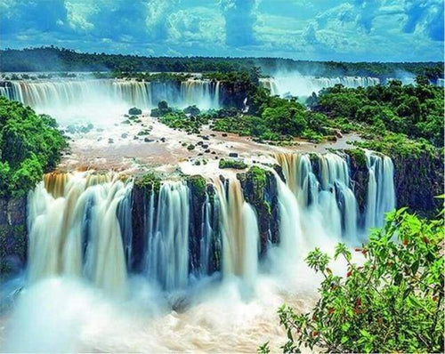Diamond Painting - Cascate In Canada