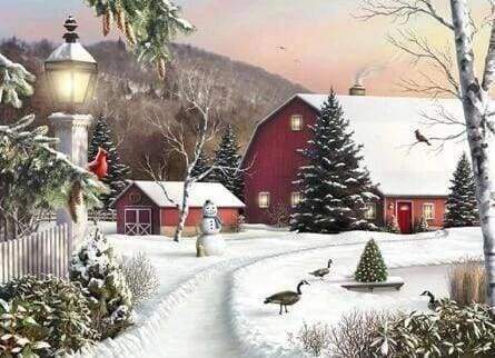 Diamond Painting - Fattoria Nella Neve