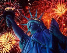 Carica l&#39;immagine nel visualizzatore di Gallery, Diamond Painting - Fuochi D&#39;Artificio A New York