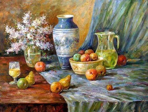 Diamond Painting - Frutta Sulla Tavola