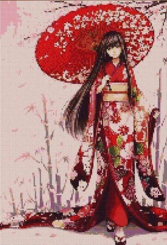 Diamond Painting - Geisha