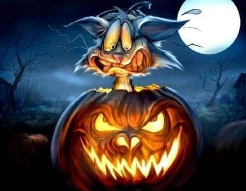 Diamond Painting - Zucca Di Halloween