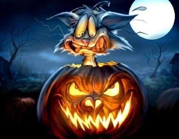 Diamond Painting - Zucca Di Halloween