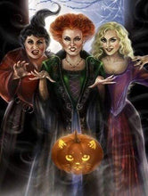 Carica l&#39;immagine nel visualizzatore di Gallery, Diamond Painting - Streghe Di Halloween
