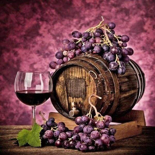 Diamond Painting - Barile Di Vino