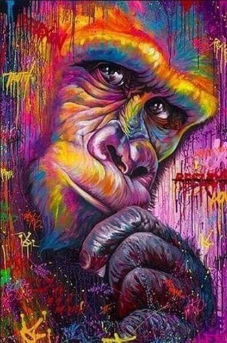 Diamond Painting - King Kong Colorato
