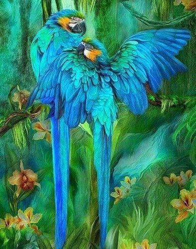 Diamond Painting - Grandi Pappagalli