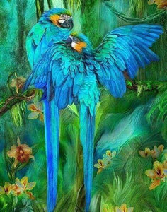 Diamond Painting - Grandi Pappagalli
