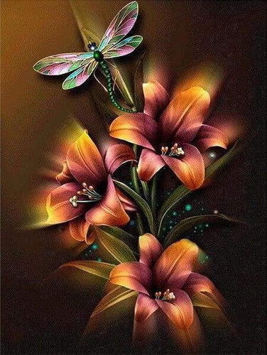Diamond Painting - Gilgio E Libellula
