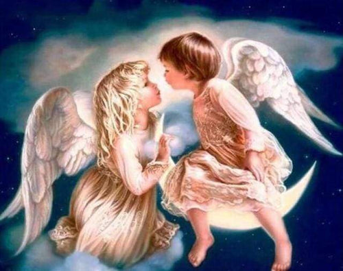 Diamond Painting - Piccoli Angeli