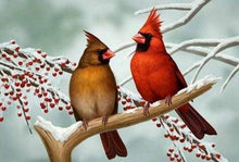 Carica l&#39;immagine nel visualizzatore di Gallery, Diamond Painting - Piccoli Uccelli Sul Ramo