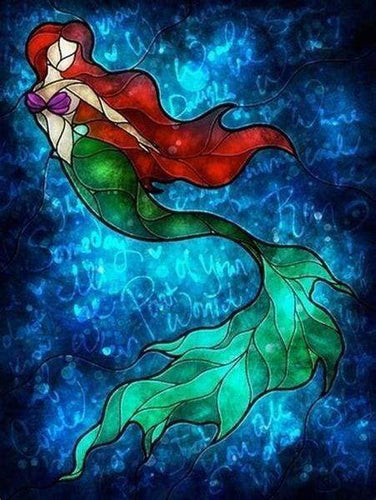 Diamond Painting - Sirena Sotto L'Acqua
