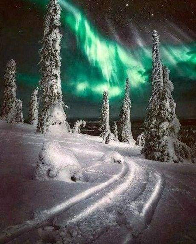 Diamond Painting - Aurora Boreale