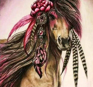 Diamond Painting - Cavallo Festaiolo