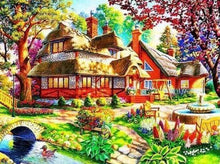 Carica l&#39;immagine nel visualizzatore di Gallery, Diamond Painting - Casa Tranquilla