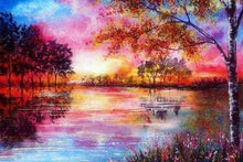 Carica l&#39;immagine nel visualizzatore di Gallery, Diamond Painting - Lago Tranquillo