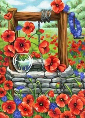 Diamond Painting - Papaveri