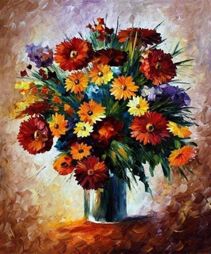 Diamond Painting - Bouquet Grazioso E Luminoso