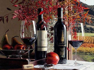 Diamond Painting - Vino Rosso