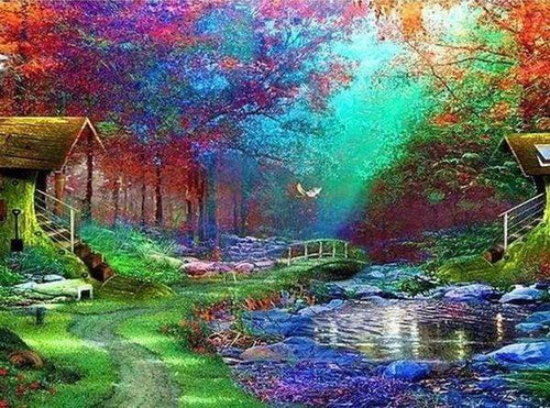 Diamond Painting - Giardino Rilassante