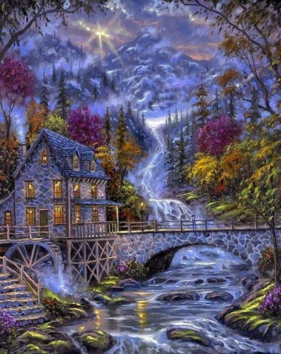 Diamond Painting - Fiume Di Notte