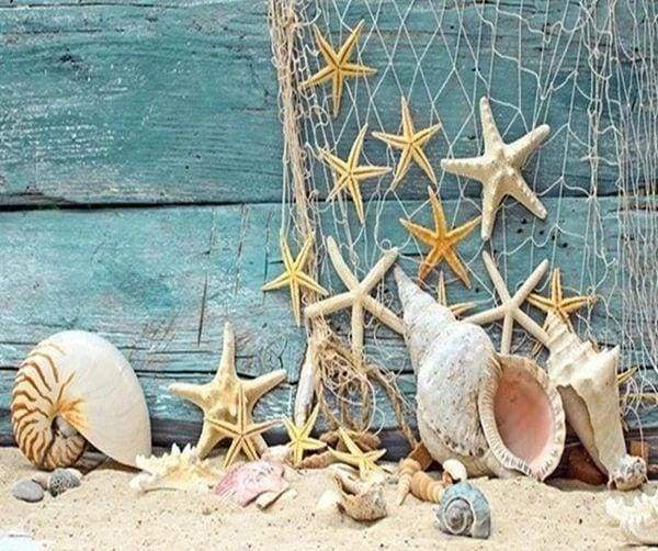 Diamond Painting - Stella Di Mare E Rete Da Pesca