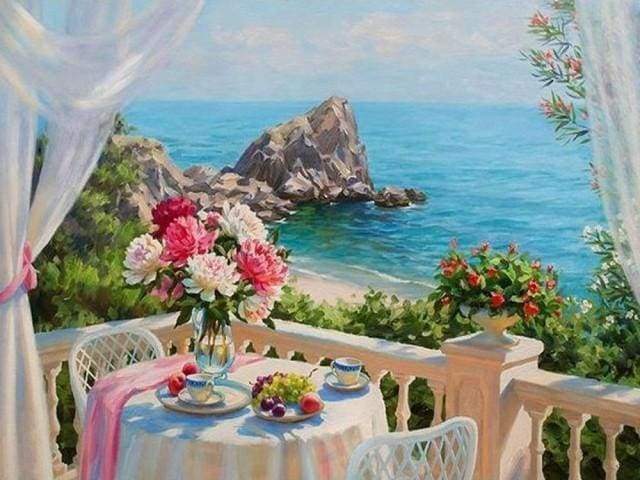 Diamond Painting - Vista Sul Mare