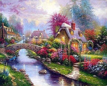 Carica l&#39;immagine nel visualizzatore di Gallery, Diamond Painting - Da Qualche Parte In Campagna